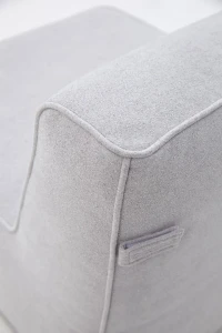 Модульное кресло CUBE c цельной спинкой