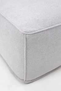 Модульное угловое кресло CUBE c цельной спинкой